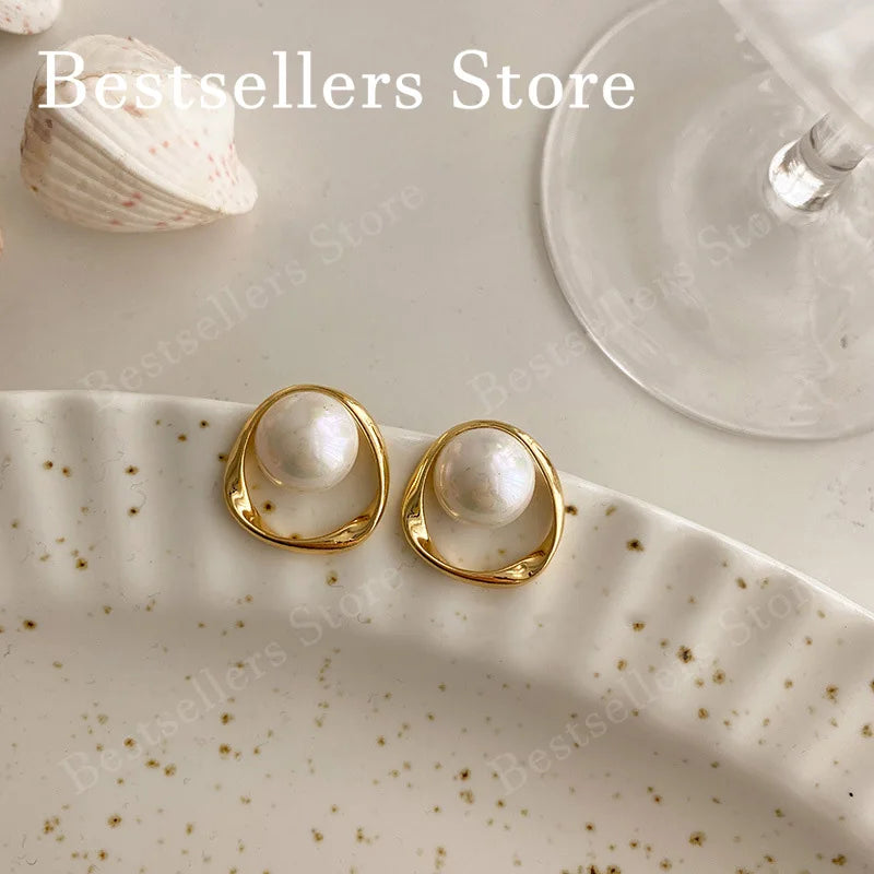 Novira ' Aurelia Gold Drop Earrings